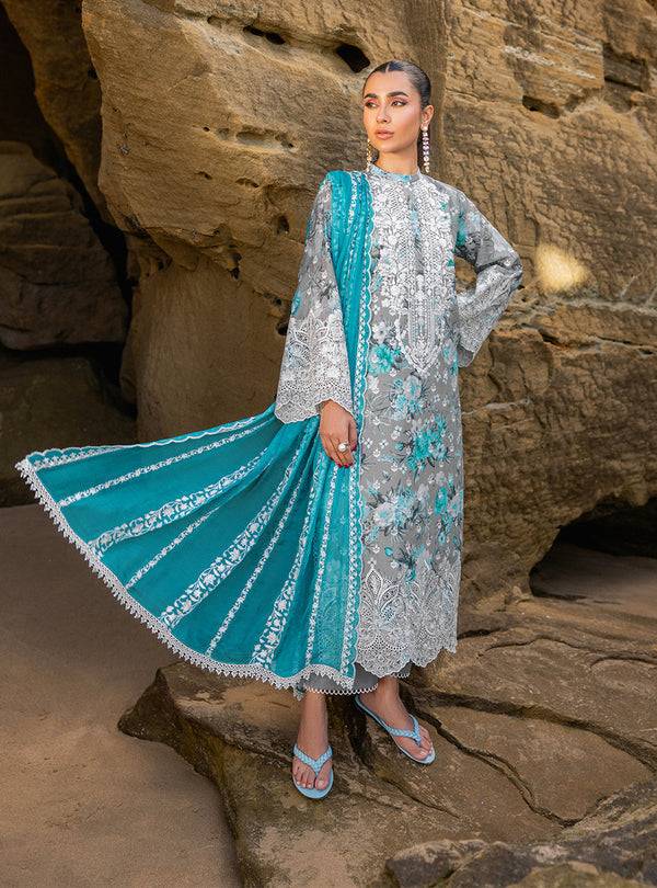 Zainab chottani | Luxury Chikankari 24 | LANA - 10B - Pakistani Designer Dress - by Zainab Chottani | Type: Luxury - 100% Original at Saira Sultan
