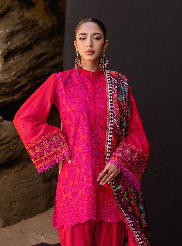 Zainab chottani | Luxury Chikankari 24 | LAALI - 6B - Pakistani Designer Dress - by Zainab Chottani | Type: Luxury - 100% Original at Saira Sultan