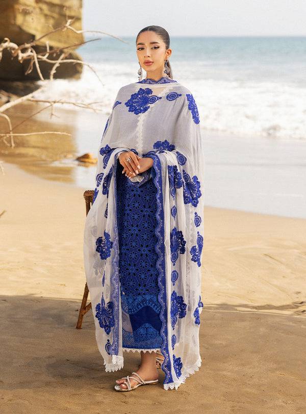 Zainab chottani | Luxury Chikankari 24 | MOTIA - 7A - Pakistani Designer Dress - by Zainab Chottani | Type: Luxury - 100% Original at Saira Sultan