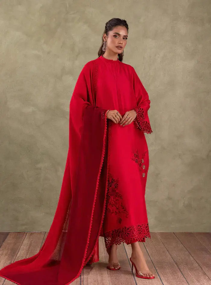 Zainab Chottani | Eid Edit 24 | Scarlet Rose - Pakistani Designer Dress - by Zainab Chottani | Type: Formal - 100% Original at Saira Sultan