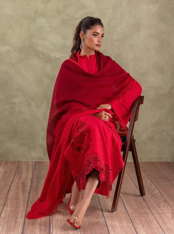 Zainab Chottani | Eid Edit 24 | Scarlet Rose - Pakistani Designer Dress - by Zainab Chottani | Type: Formal - 100% Original at Saira Sultan