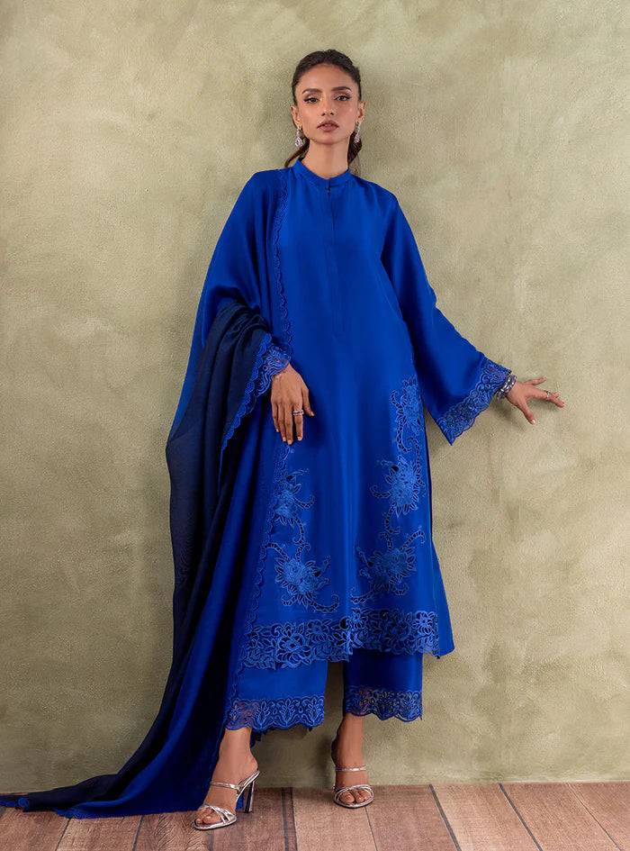 Zainab Chottani | Eid Edit 24 | Blue Diamond - Pakistani Designer Dress - by Zainab Chottani | Type: Formal - 100% Original at Saira Sultan