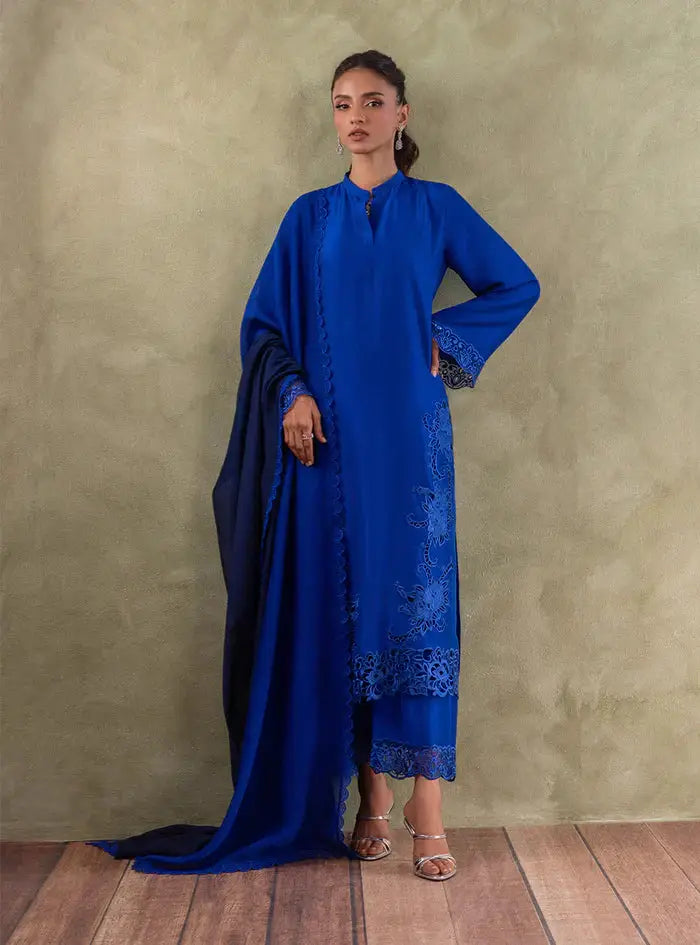 Zainab Chottani | Eid Edit 24 | Blue Diamond - Pakistani Designer Dress - by Zainab Chottani | Type: Formal - 100% Original at Saira Sultan