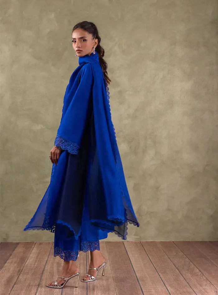 Zainab Chottani | Eid Edit 24 | Blue Diamond - Pakistani Designer Dress - by Zainab Chottani | Type: Formal - 100% Original at Saira Sultan