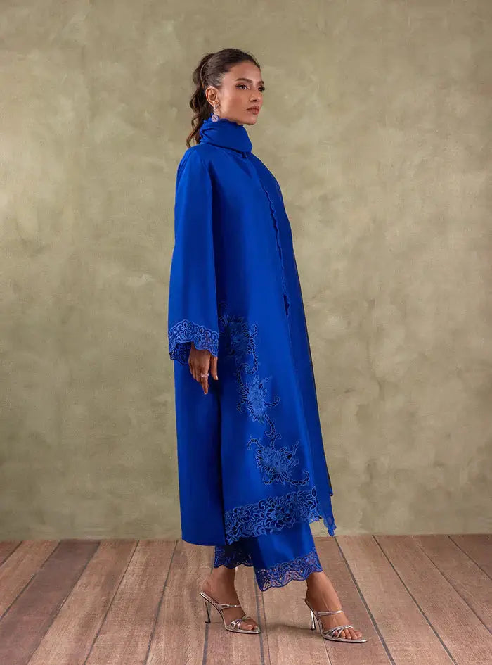 Zainab Chottani | Eid Edit 24 | Blue Diamond - Pakistani Designer Dress - by Zainab Chottani | Type: Formal - 100% Original at Saira Sultan