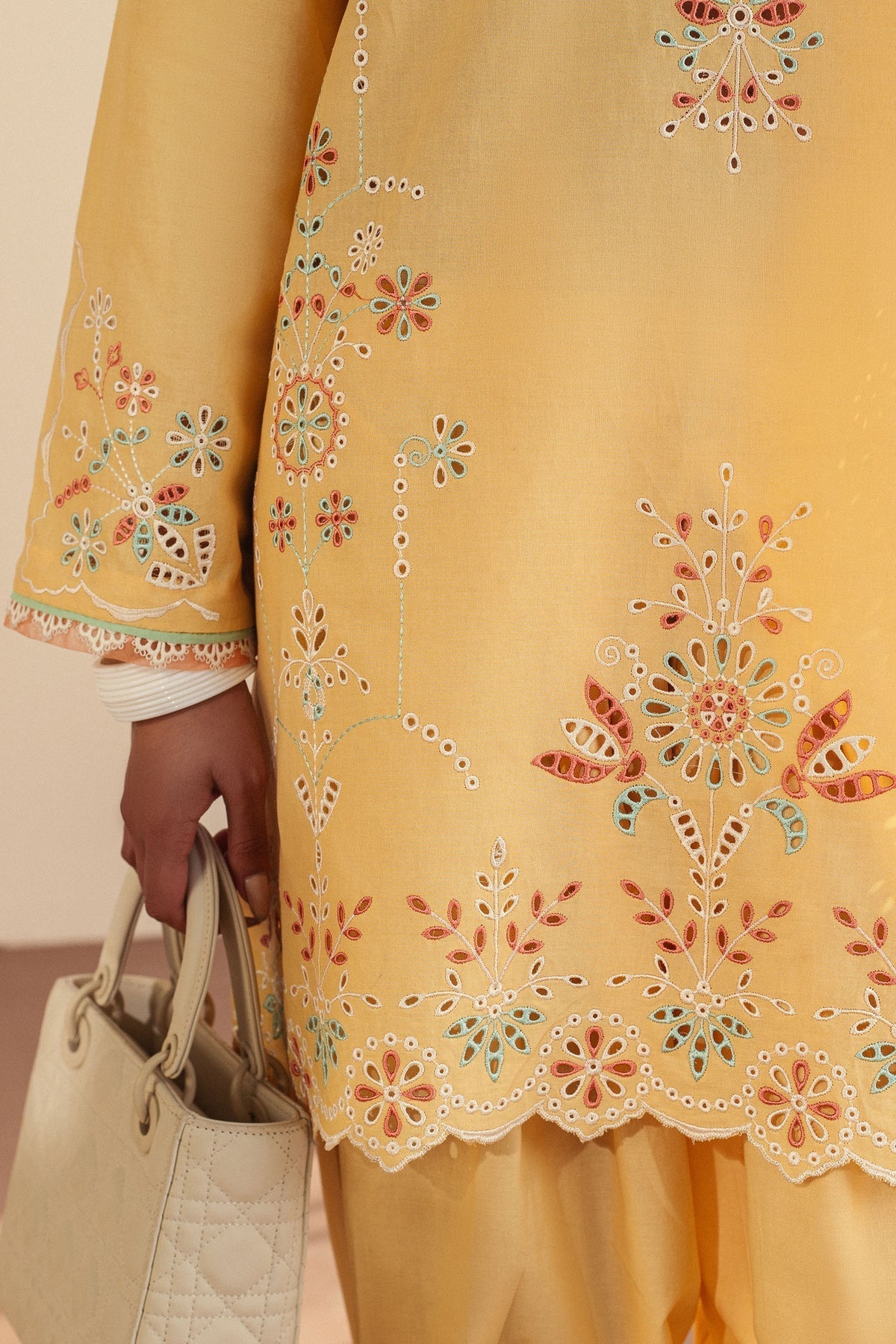 Zara Shahjahan | Pret Wear | CR25P0109 M Beige Cambric