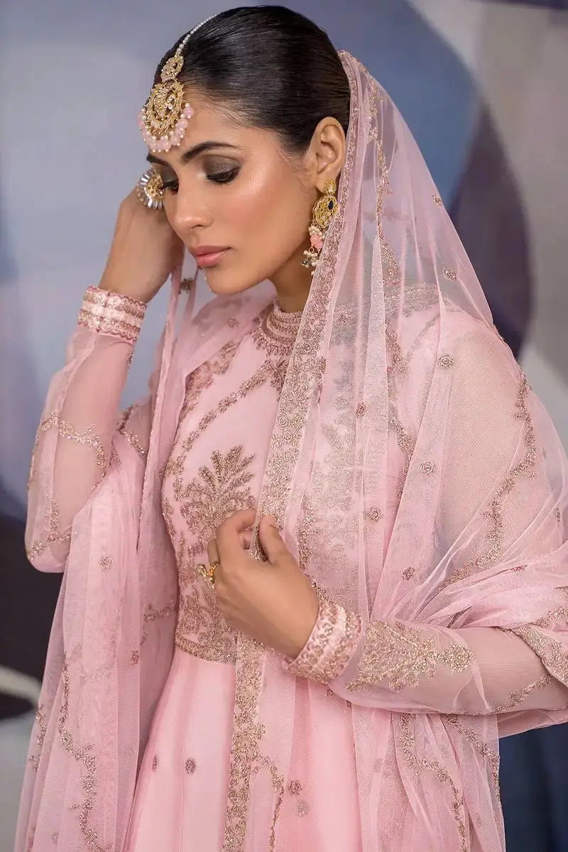 Zarif | Afreen Formals | ZA 06 FRENCH ROSE - Pakistani Designer Dress - by Zarif | Type: Formal - 100% Original at Saira Sultan