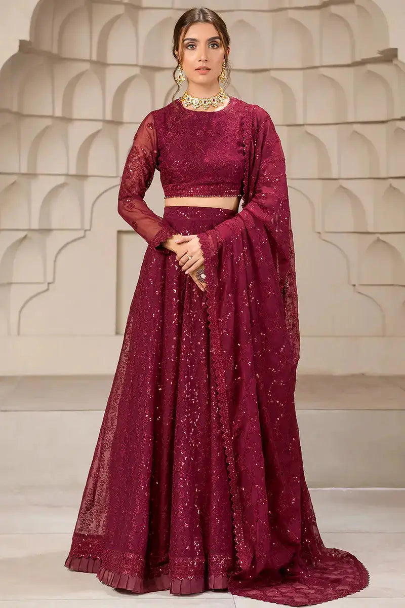 Zarif | Falak Formals | ZF 07 BERRIA - Pakistani Designer Dress - by Zarif | Type: Formal - 100% Original at Saira Sultan