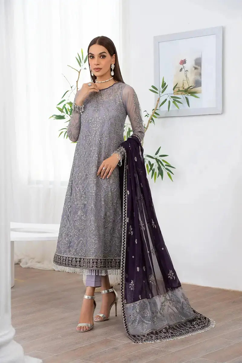 Zarif | Meeral Formals | ZLM 08 AYMEL - Pakistani Designer Dress - by Zarif | Type: Formal - 100% Original at Saira Sultan