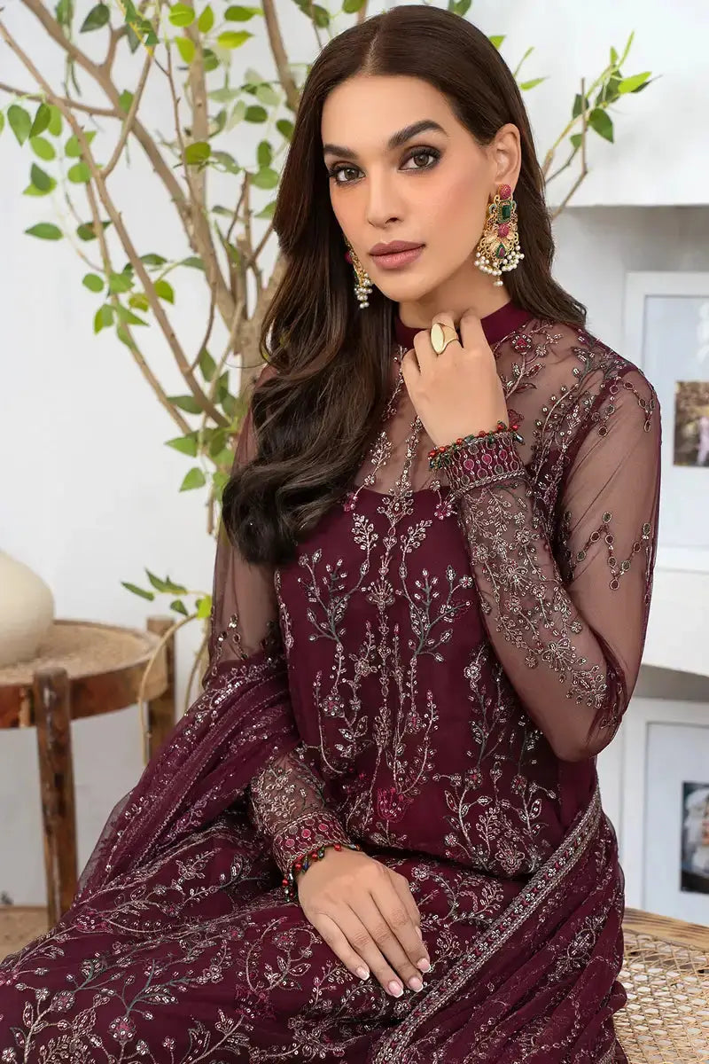 Zarif | Meeral Formals | ZLM 06 MARIE - Pakistani Designer Dress - by Zarif | Type: Formal - 100% Original at Saira Sultan