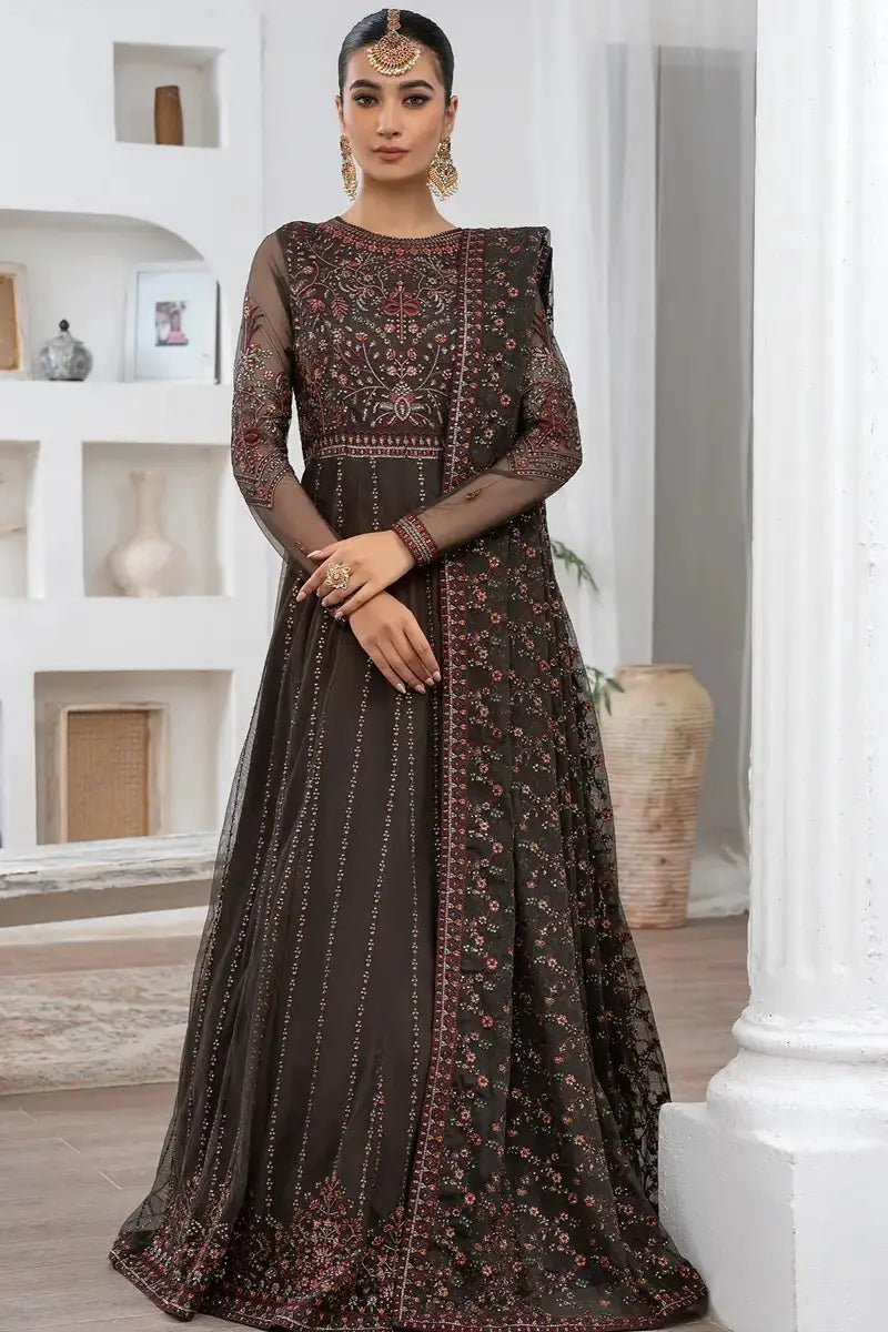 Zarif | Meeral Formals | ZLM 04 OLIVIA - Pakistani Designer Dress - by Zarif | Type: Formal - 100% Original at Saira Sultan