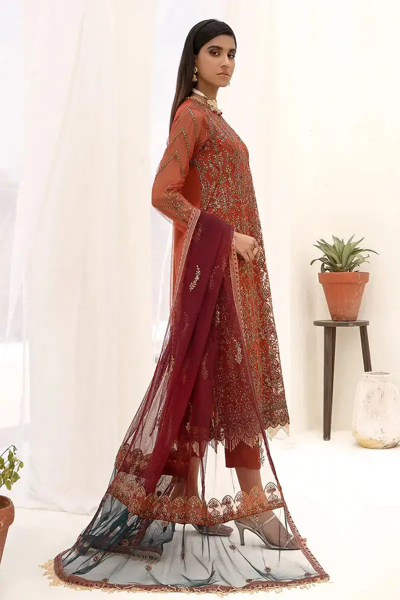 Zarif | Nazneen Formals | ZN 05 IRIS - Pakistani Designer Dress - by Zarif | Type: Formal - 100% Original at Saira Sultan