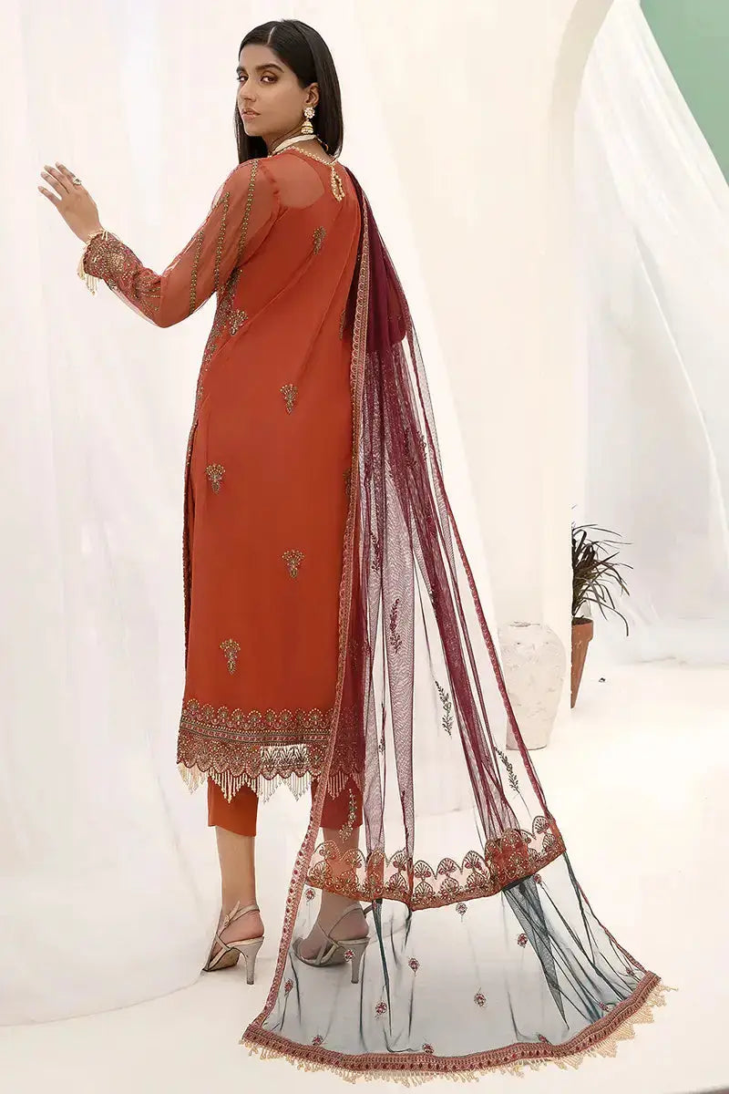 Zarif | Nazneen Formals | ZN 05 IRIS - Pakistani Designer Dress - by Zarif | Type: Formal - 100% Original at Saira Sultan