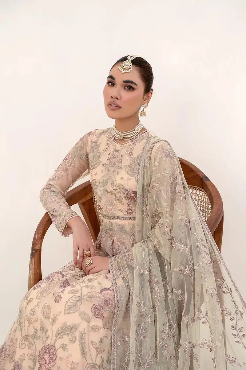 Zarif | Nazneen Formals | ZN 08 ROSERIE - Pakistani Designer Dress - by Zarif | Type: Formal - 100% Original at Saira Sultan