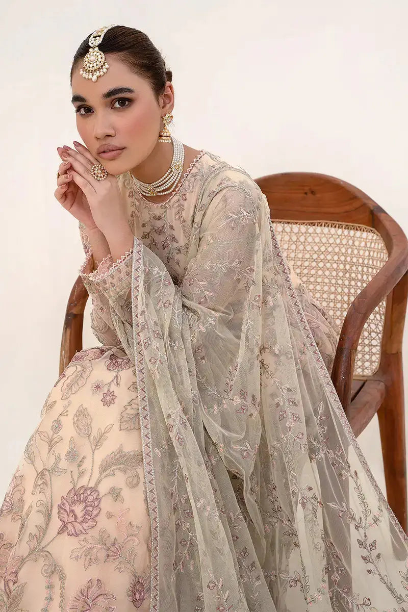 Zarif | Nazneen Formals | ZN 08 ROSERIE - Pakistani Designer Dress - by Zarif | Type: Formal - 100% Original at Saira Sultan