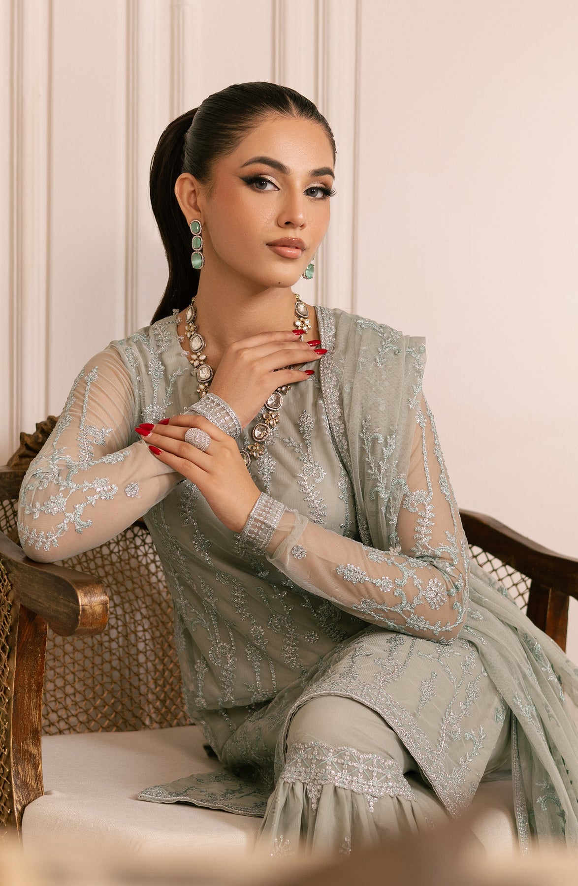 Zarif | Inayat Wedding Formals | ZRI 02 GULZAAR - Pakistani Designer Dress - by Zarif | Type: Ladies Clothes - 100% Original at Saira Sultan