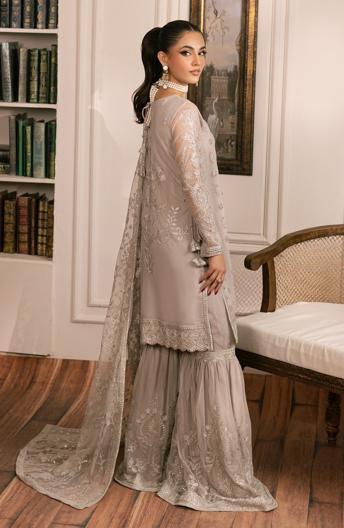 Zarif | Inayat Wedding Formals | ZRI 05 DHANAK - Pakistani Designer Dress - by zarif | Type: Ladies Clothes - 100% Original at Saira Sultan