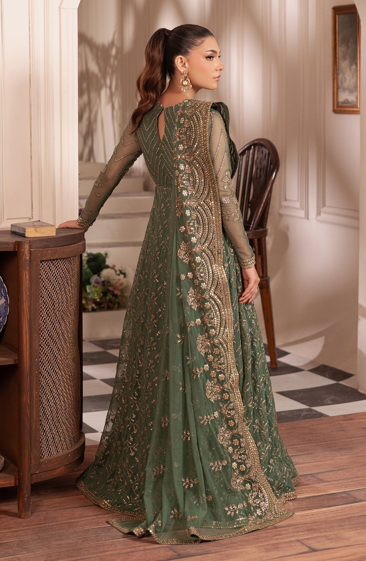 Zarif | Inayat Wedding Formals | ZRI 04 SHABAB - Pakistani Designer Dress - by zarif | Type: Ladies Clothes - 100% Original at Saira Sultan