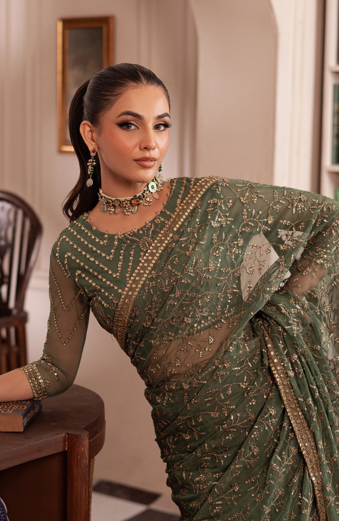 Zarif | Inayat Wedding Formals | ZRI 04 SHABAB - Pakistani Designer Dress - by zarif | Type: Ladies Clothes - 100% Original at Saira Sultan
