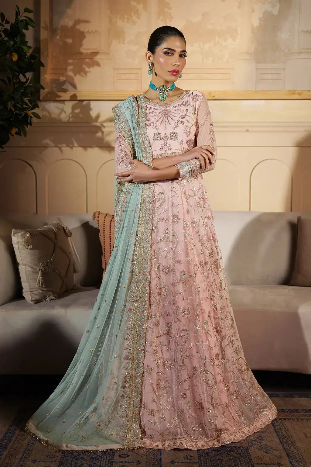 Zarif | Nauroz Festive Formals | ZFN 04 SAMARA - Pakistani Designer Dress - by Zarif | Type: Formal - 100% Original at Saira Sultan