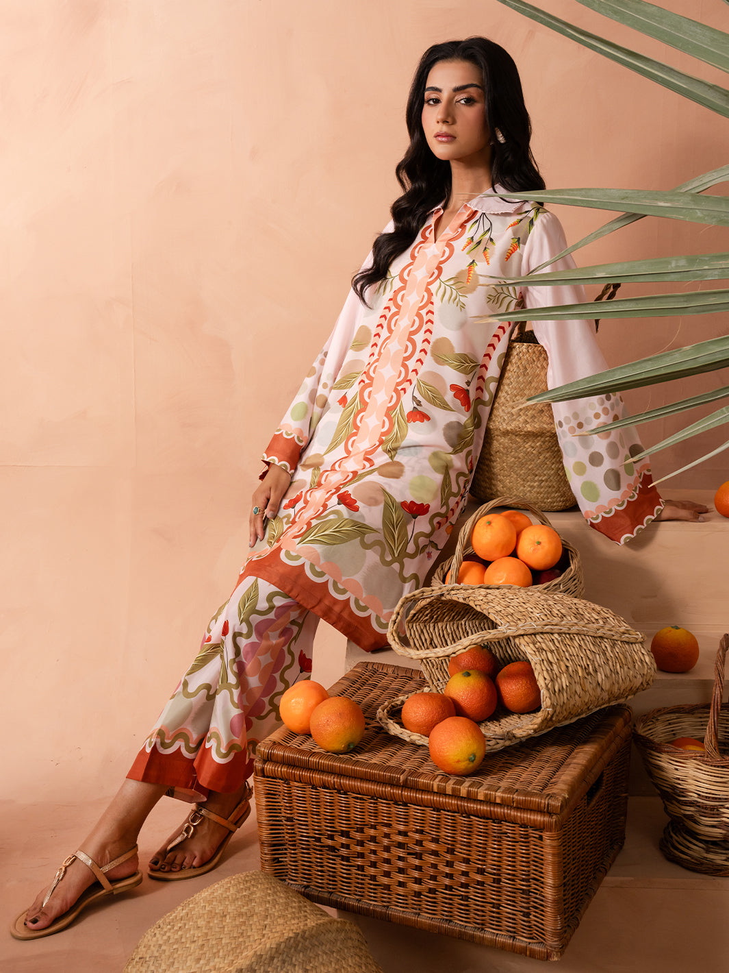 IZEL | Sunset street Pret |ZOLEA - Pakistani Designer Dress - by Izel - Type : Ladies Clothes - 100% Original at Saira Sultan