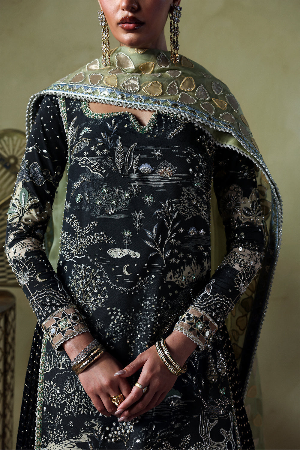 Soraya | Lumene Festive'25/26 | Zyra - Pakistani Designer Dress - by Soraya - Type : Ladies Clothes - 100% Original at Saira Sultan