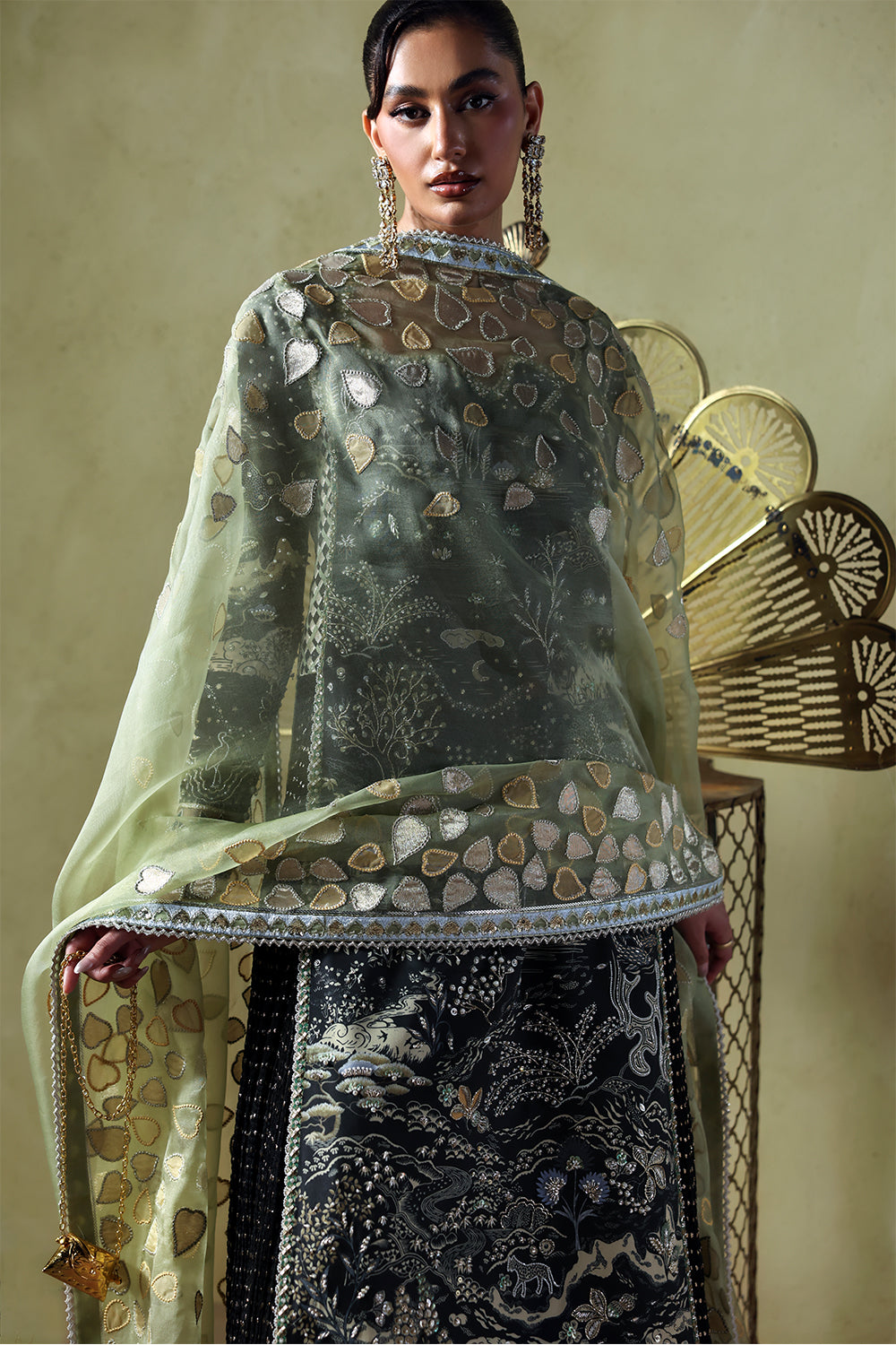 Soraya | Lumene Festive'25/26 | Zyra - Pakistani Designer Dress - by Soraya - Type : Ladies Clothes - 100% Original at Saira Sultan