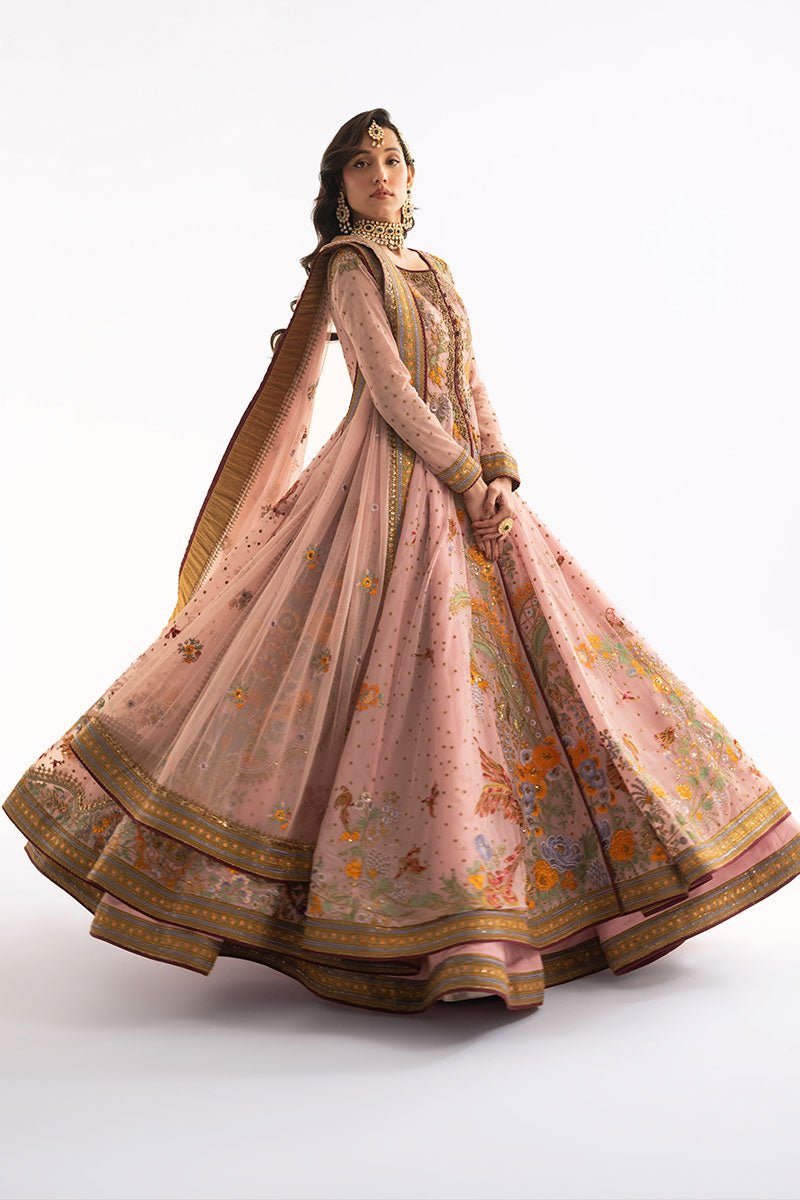Fahad Hussayn | Ashk o Atar | AFSANEH XL Pink Net