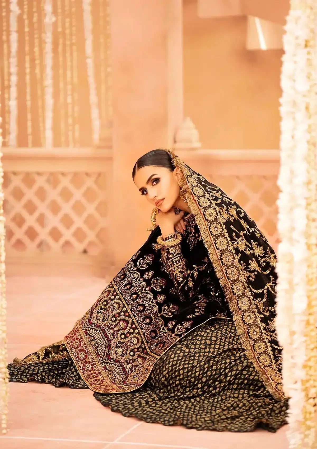 Aik Atelier | Zardozi Velvet 23 | 02 - Pakistani Designer Dress - by Aik Atelier | Type: Formal - 100% Original at Saira Sultan