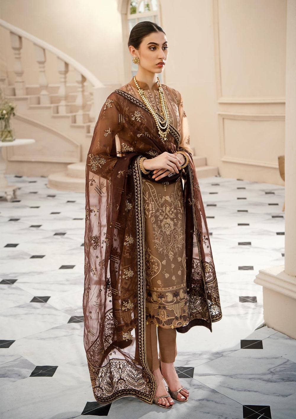 Aik Atelier | Formals Collection | LUMIERE - LOOK 04 - Pakistani Designer Dress - by Aik Atelier | Type: Formal - 100% Original at Saira Sultan
