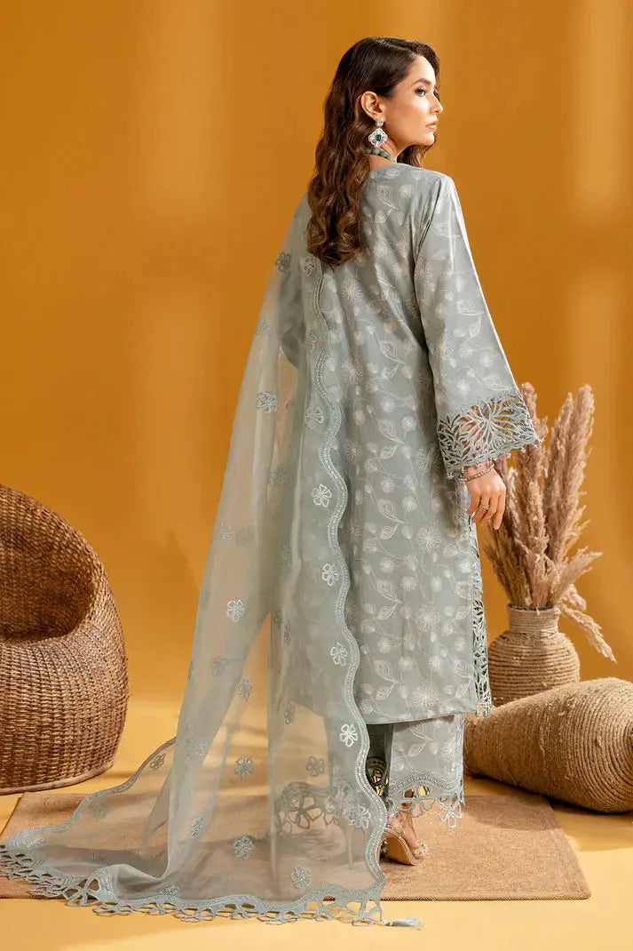 Alizeh | Maahi Embroidered Lawn | Nyra - Pakistani Designer Dress - by Alizeh | Type: Luxury - 100% Original at Saira Sultan