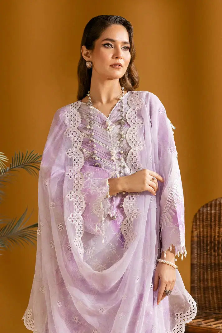 Alizeh | Maahi Embroidered Lawn | Ayla - Pakistani Designer Dress - by Alizeh | Type: Luxury - 100% Original at Saira Sultan
