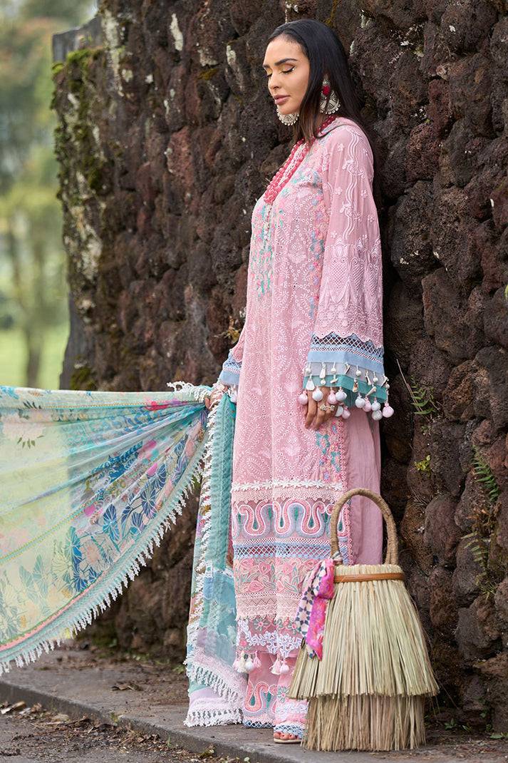 Ansab Jahangir | Zoha Lawn 24 | Peony - Pakistani Designer Dress - by Ansab Jahangir | Type: Luxury - 100% Original at Saira Sultan