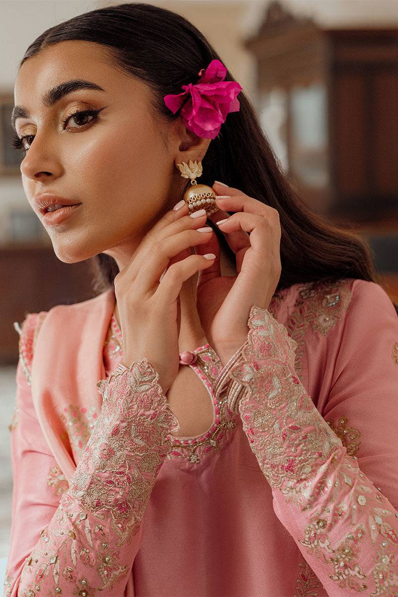Ansab Jahangir | Luxe Pret Eid 24 | CALINA - Pakistani Designer Dress - by Ansab Jahangir | Type: Formal - 100% Original at Saira Sultan