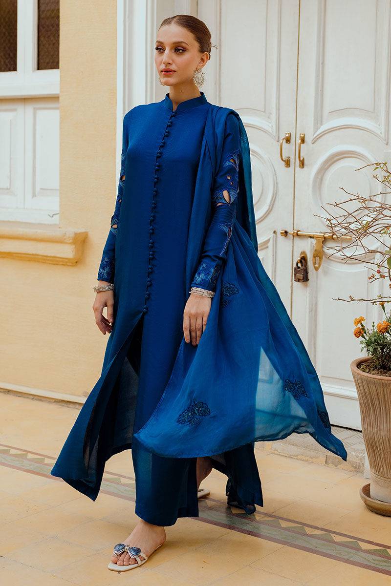 Ansab Jahangir | Luxe Pret Eid 24 | INARA - Pakistani Designer Dress - by Ansab Jahangir | Type: Formal - 100% Original at Saira Sultan