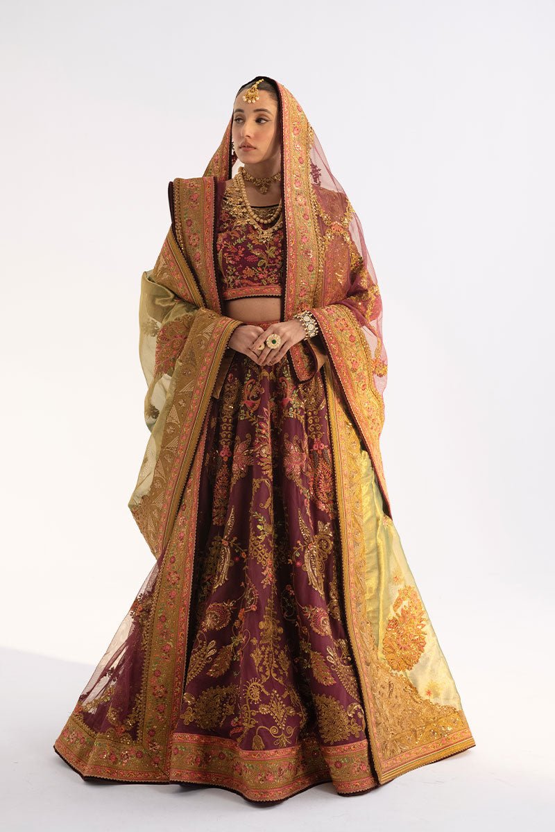 Fahad Hussayn | Ashk o Atar | ARGHAVAN XS Wine Berry Net