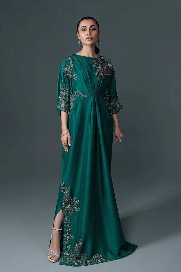 Jeem | Luxury Pret | ARIANA GREEN - Pakistani Designer Dress - by Jeem | Type: Luxury - 100% Original at Saira Sultan