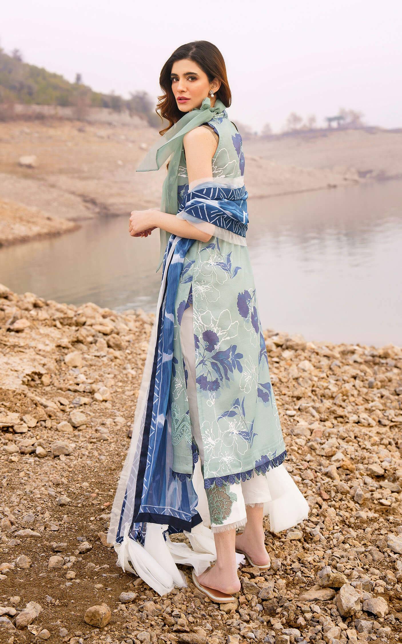 Asifa and Nabeel | Meraki Summer 24 | Miya - Pakistani Designer Dress - by Asifa and Nabeel | Type: Luxury - 100% Original at Saira Sultan
