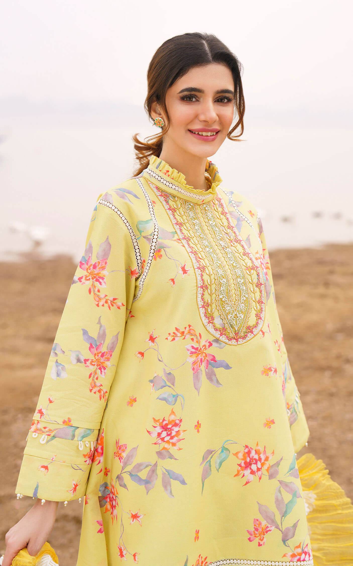 Asifa and Nabeel | Meraki Summer 24 | ORCHID-U141M007 - Pakistani Designer Dress - by Asifa and Nabeel | Type: Luxury - 100% Original at Saira Sultan