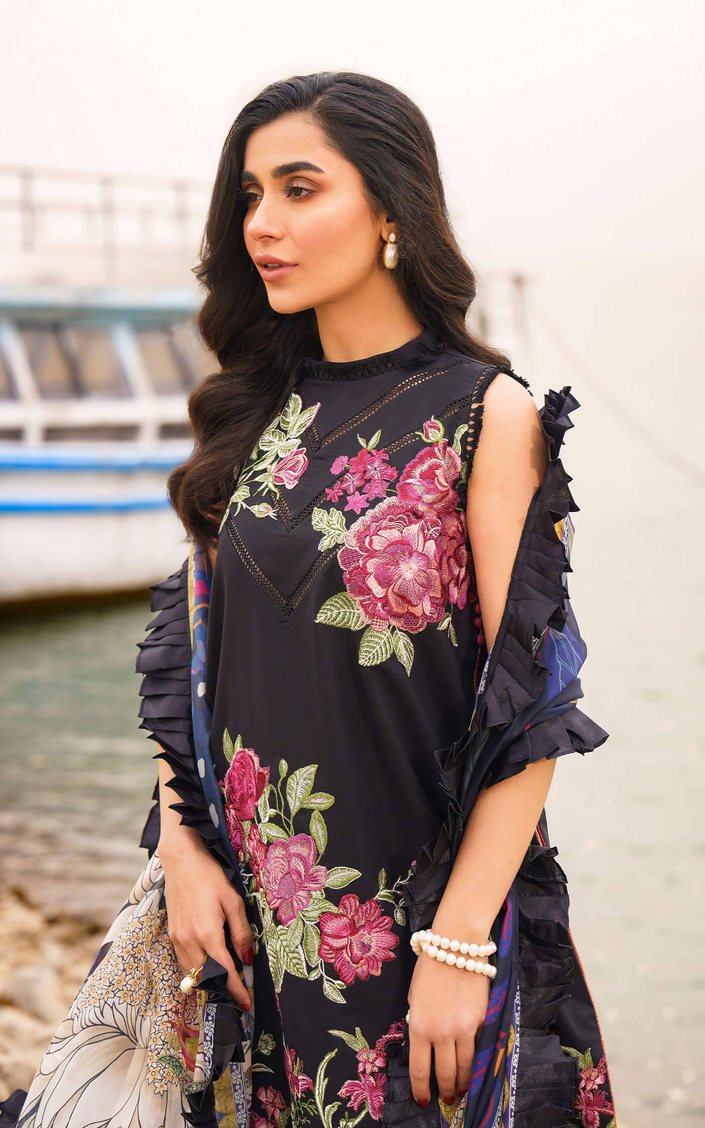Asifa and Nabeel | Meraki Summer 24 | DAPHNE-U141M019 - Pakistani Designer Dress - by Asifa and Nabeel | Type: Luxury - 100% Original at Saira Sultan