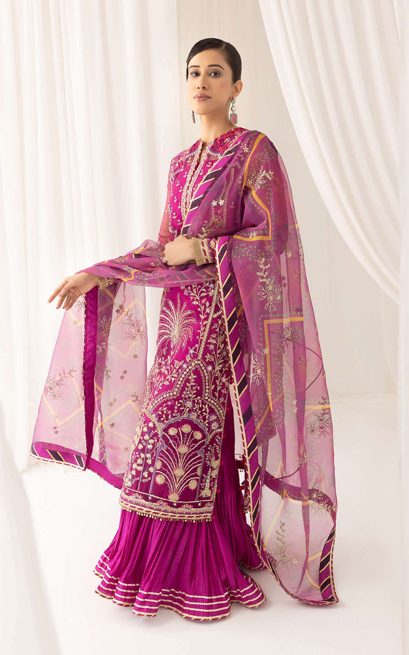 Asifa and Nabeel | Barasti Festive 23 | Raqs (ANB-02) - Pakistani Designer Dress - by Asifa and Nabeel | Type: Bridal - 100% Original at Saira Sultan