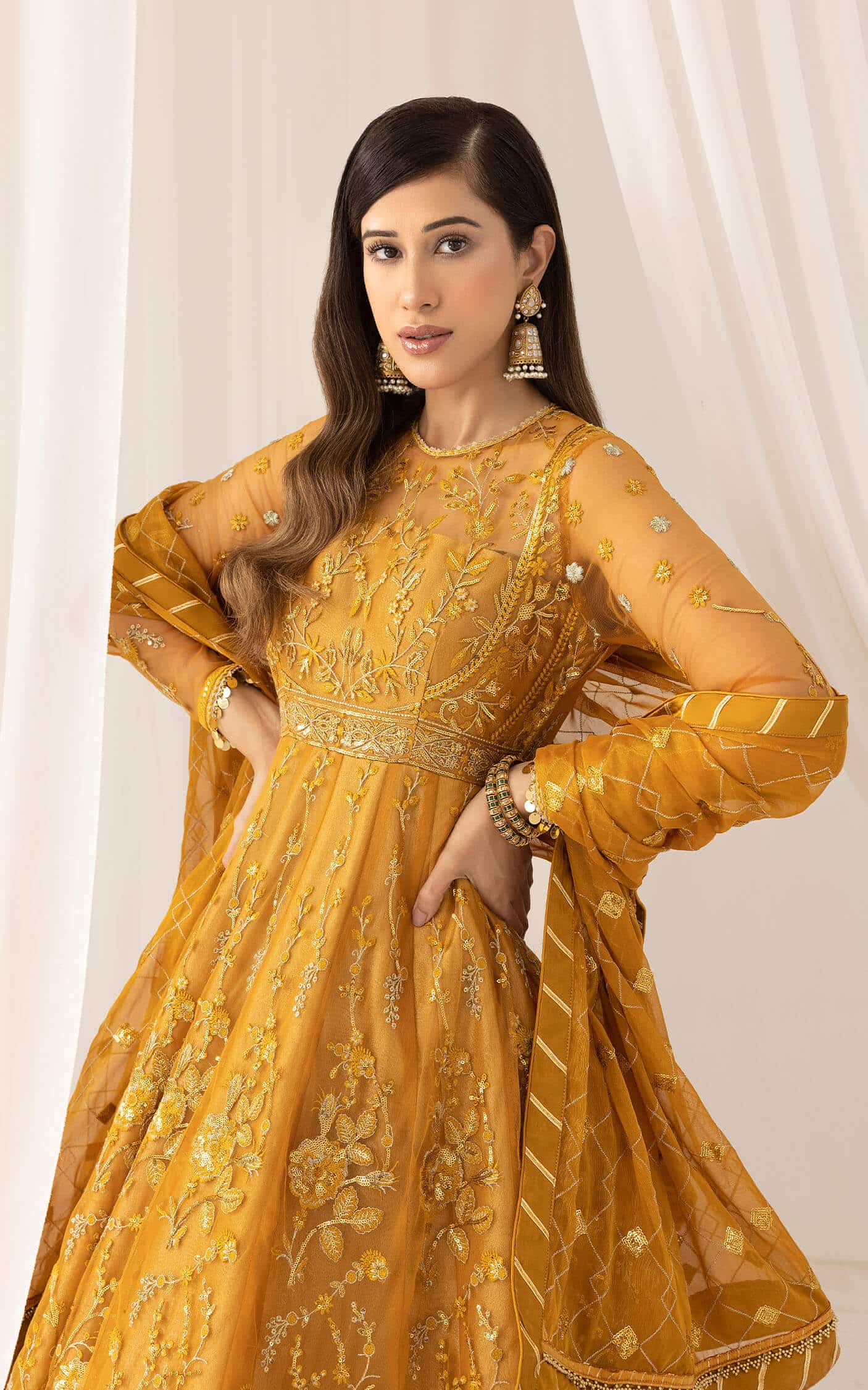 Asifa and Nabeel | Barasti Festive 23 | Chashni (ANB-03) - Pakistani Designer Dress - by Asifa and Nabeel | Type: Bridal - 100% Original at Saira Sultan