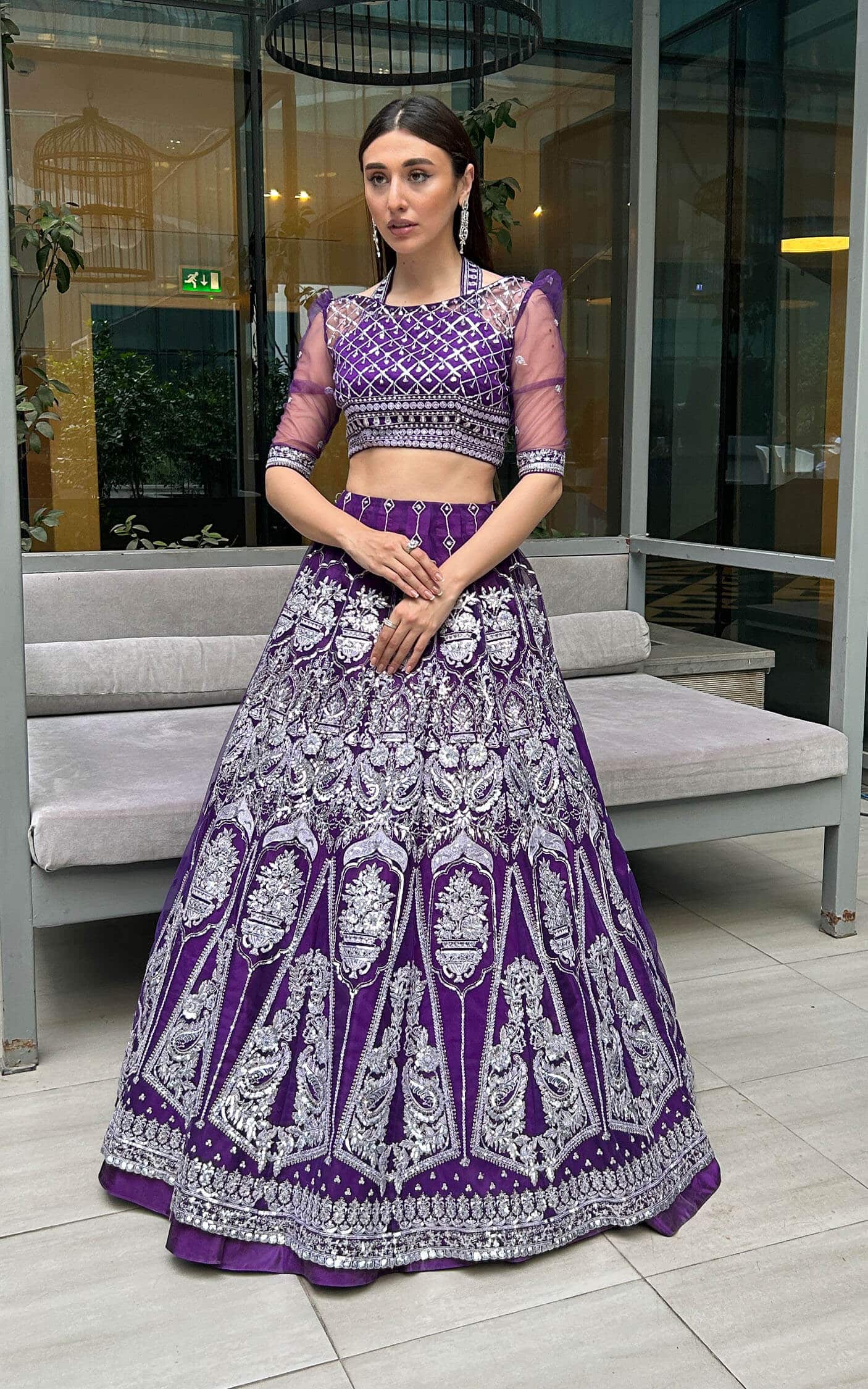Asifa and Nabeel | Barasti Festive 23 | Bandhani (ANB-07) - Pakistani Designer Dress - by Asifa and Nabeel | Type: Bridal - 100% Original at Saira Sultan