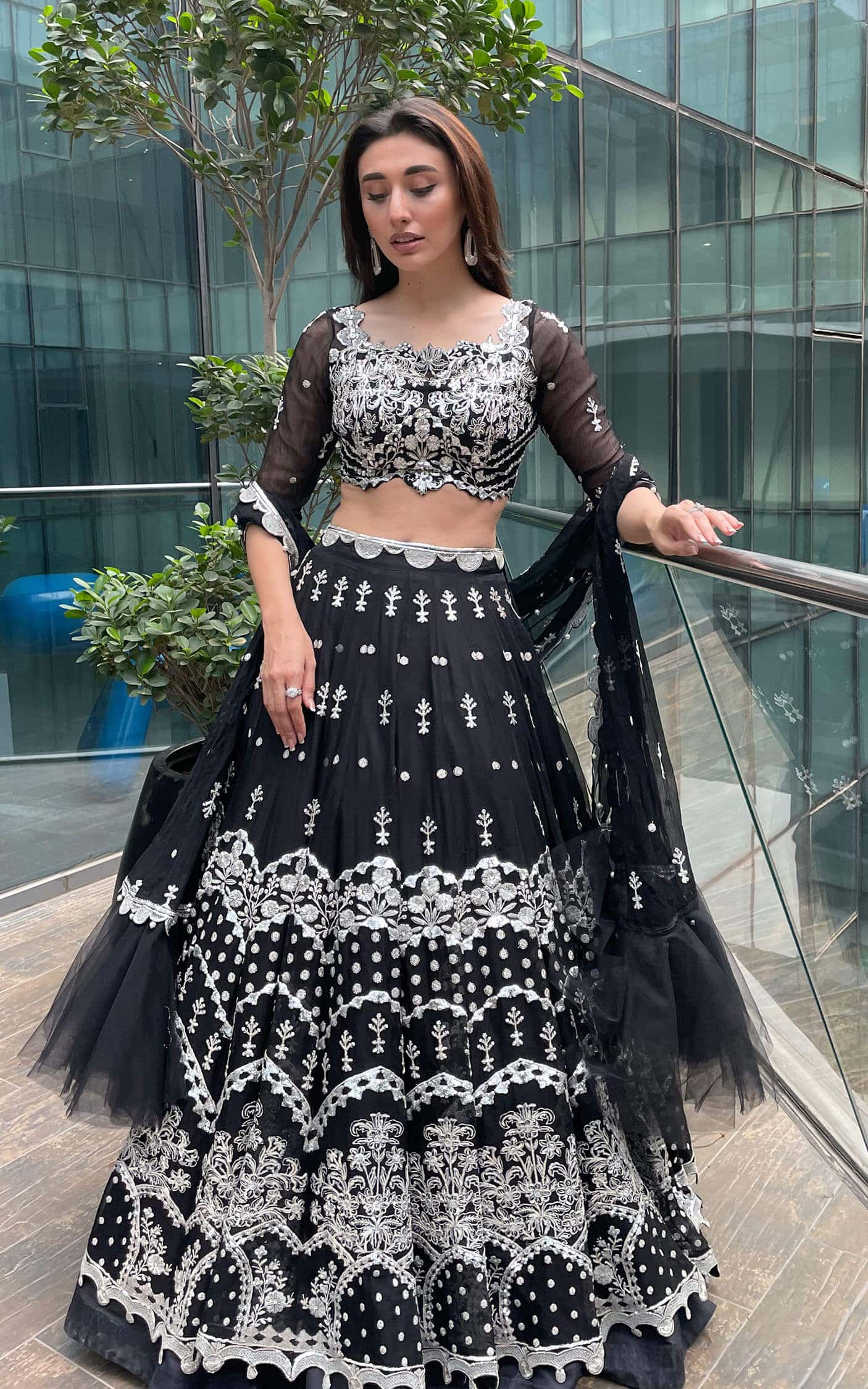 Asifa and Nabeel | Barasti Festive 23 | Basanti (ANB-08) - Pakistani Designer Dress - by Asifa and Nabeel | Type: Bridal - 100% Original at Saira Sultan