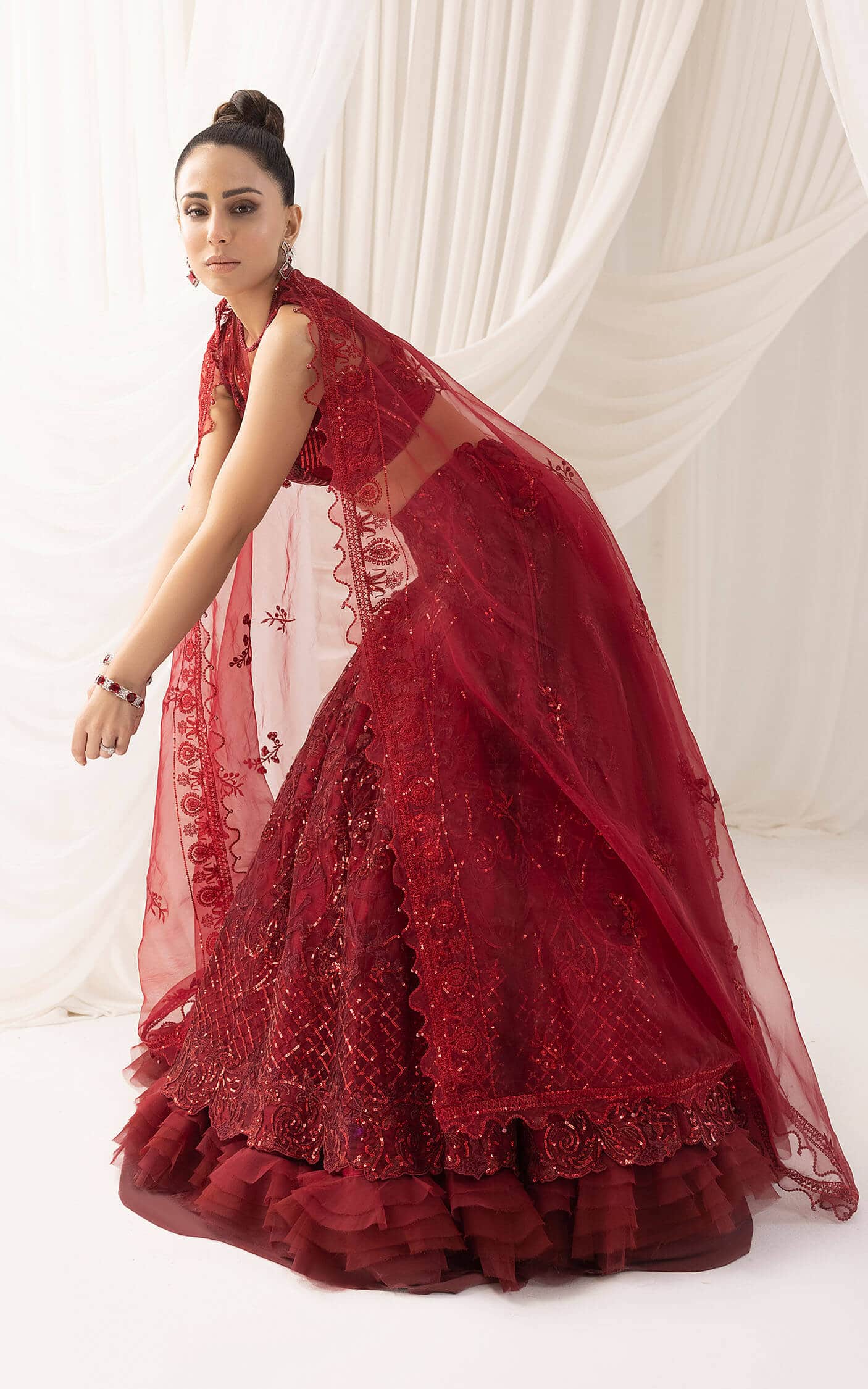 Asifa and Nabeel | Barasti Festive 23 | Mastani (ANB-10) - Pakistani Designer Dress - by Asifa and Nabeel | Type: Formal - 100% Original at Saira Sultan