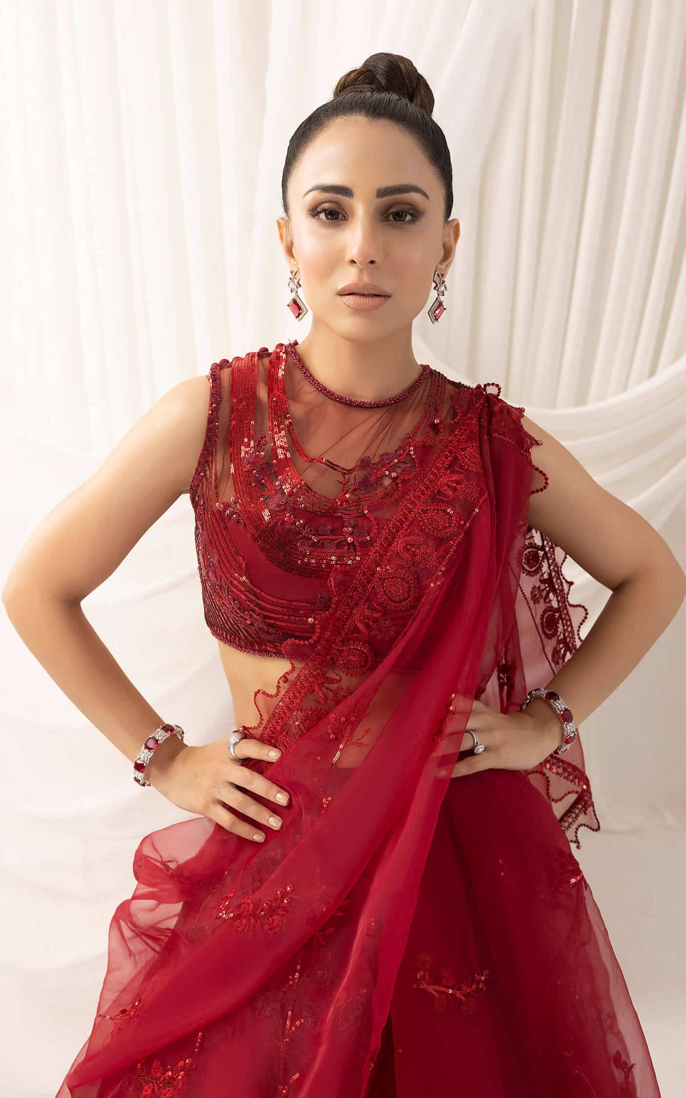 Asifa and Nabeel | Barasti Festive 23 | Mastani (ANB-10) - Pakistani Designer Dress - by Asifa and Nabeel | Type: Formal - 100% Original at Saira Sultan