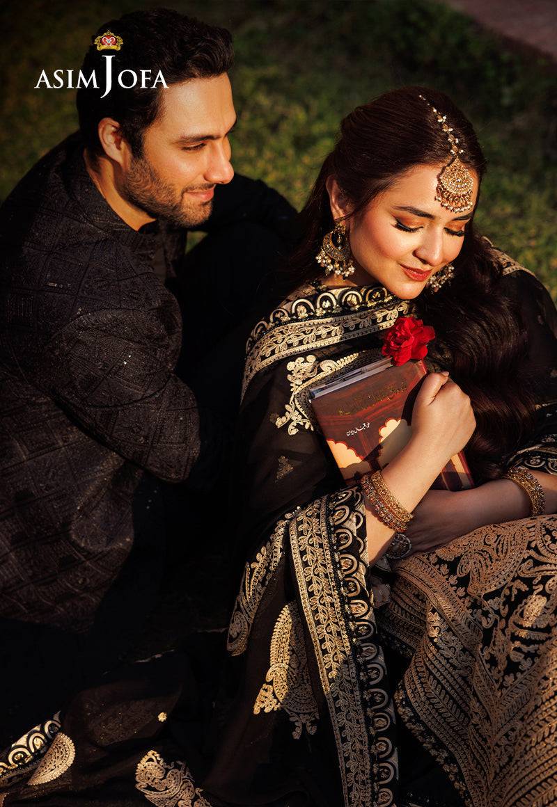 Asim Jofa | Chikankari Eid24 | AJCE-06 - Pakistani Designer Dress - by Asim Jofa | Type: Formal - 100% Original at Saira Sultan