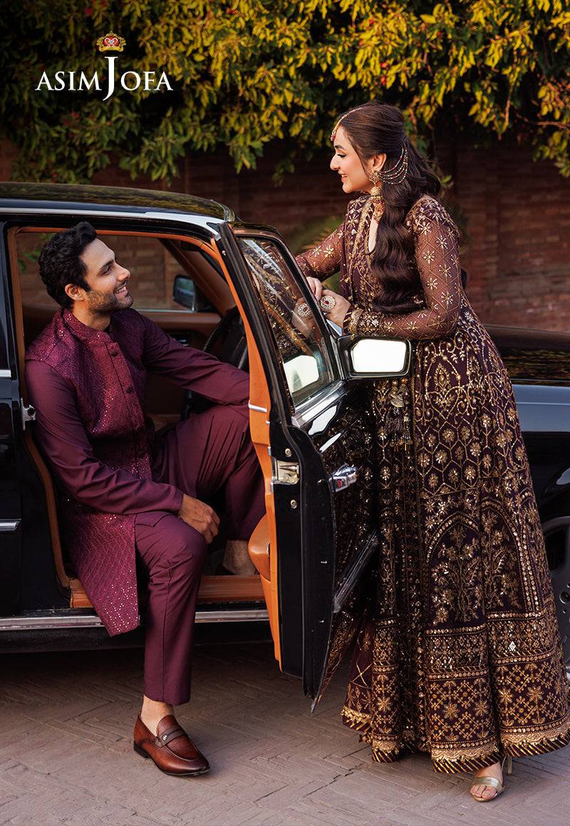 Asim Jofa | Chikankari Eid24 | AJCE-05 - Pakistani Designer Dress - by Asim Jofa | Type: Formal - 100% Original at Saira Sultan