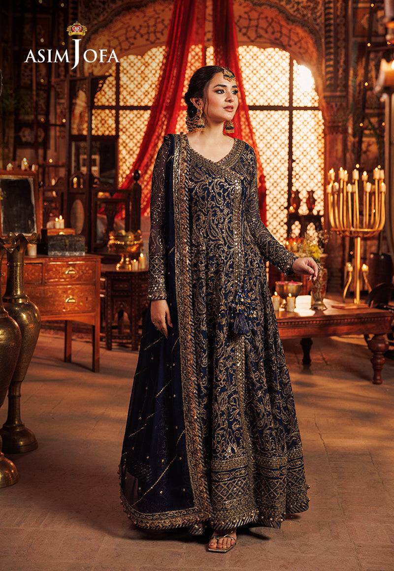 Asim Jofa | Chikankari Eid24 | AJCE-01 - Pakistani Designer Dress - by Asim Jofa | Type: Formal - 100% Original at Saira Sultan