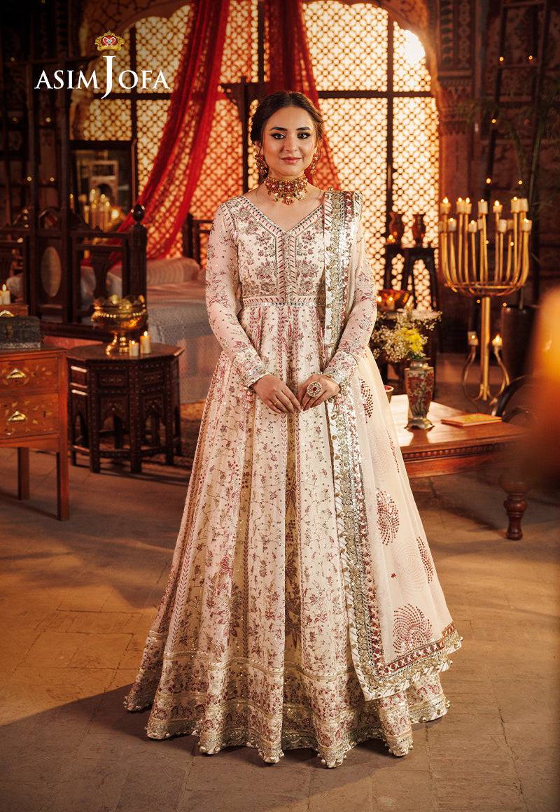 Asim Jofa | Chikankari Eid24 | AJCE-04 - Pakistani Designer Dress - by Asim Jofa | Type: Formal - 100% Original at Saira Sultan